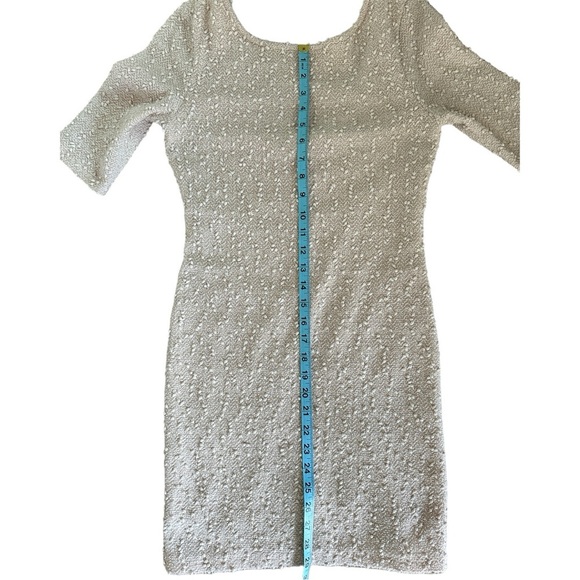 Forever 21 | Cream coloured BodyCon Dress | size Medium - Picture 6 of 9